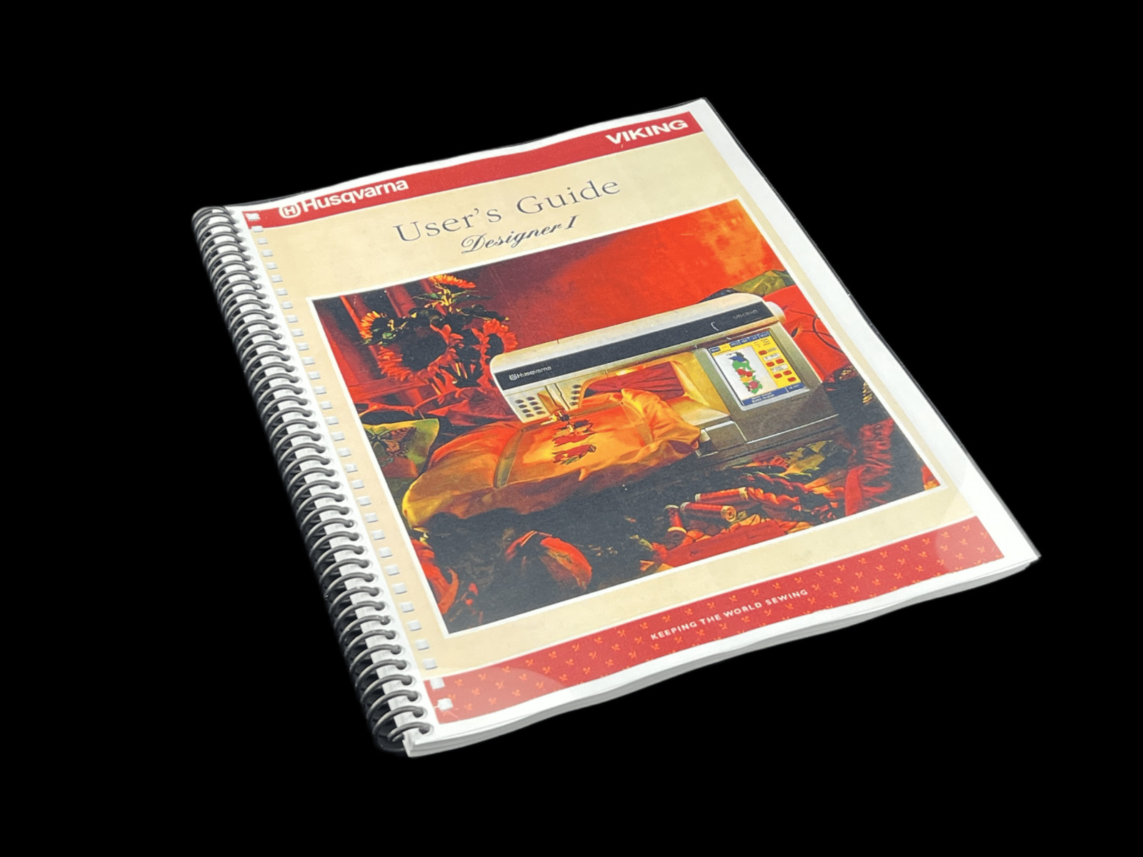 Husqvarna Viking Designer I 1 User Manual Instructions: Coil Bound 120 Pages