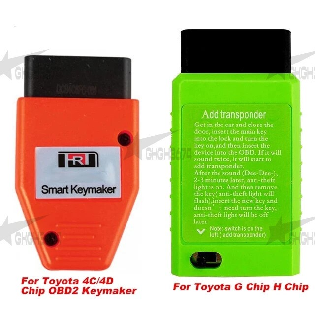 Auto Obd Remote Key Programming Tool For Toyota Smart Key Maker Chip Chip Key