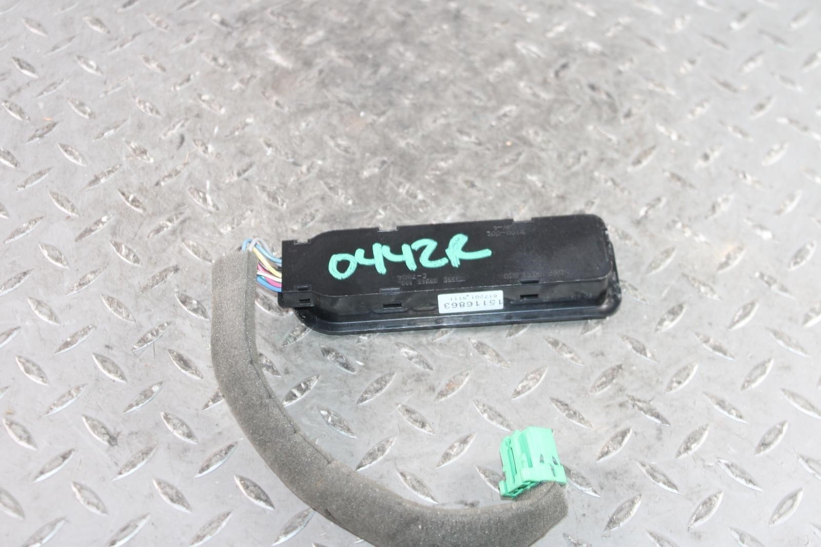 03-06 Silverado Electronic Front Driver Side Left LH Heated Seat Control Switch