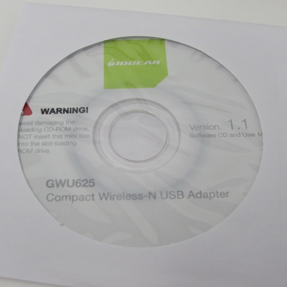 Compact Wireless-N USB Adapter High Speed Wireless Network Access GWU625