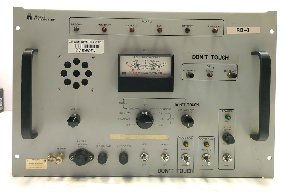 Nautel ND500E Radio Beacon Transmitter RB-1