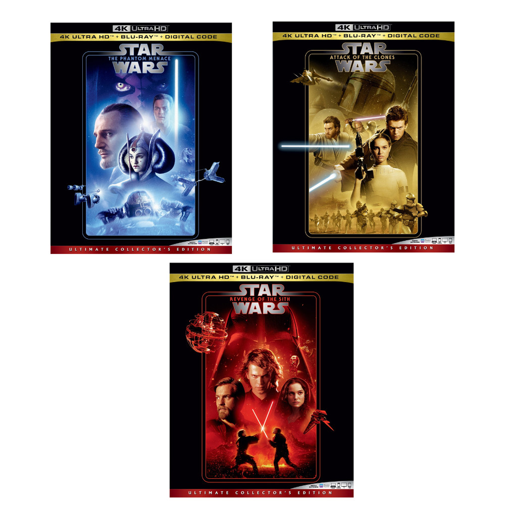 Star Wars Prequel Trilogy (4K) New