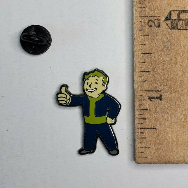 Fallout Boy thumbs up metal Pin