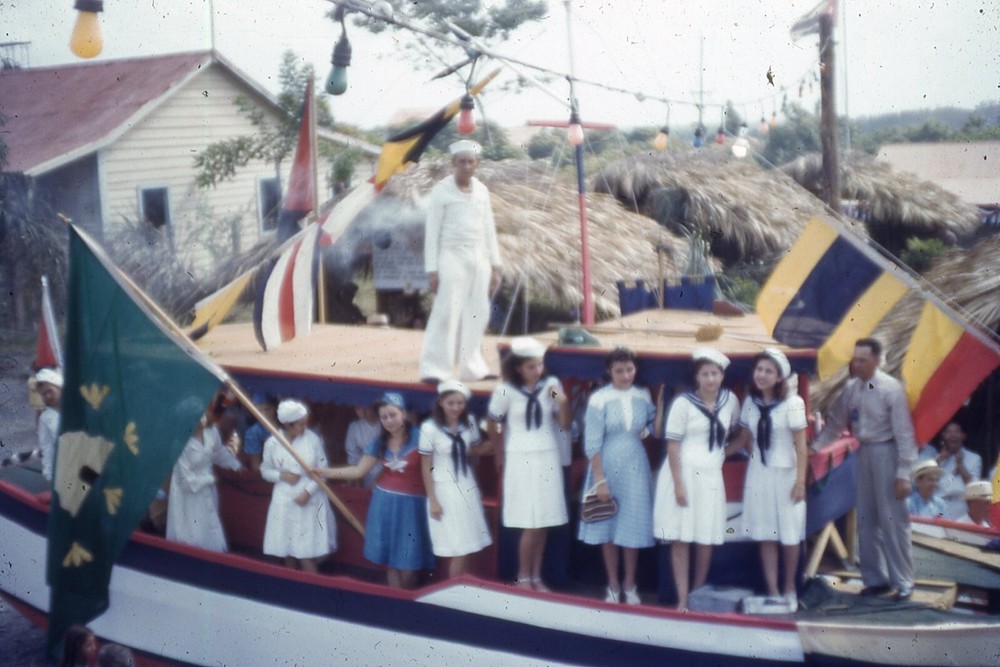 1950s PRE-CASTRO CUBA  35 MM ELECTION  CELEBRATION  FLOAT  P8