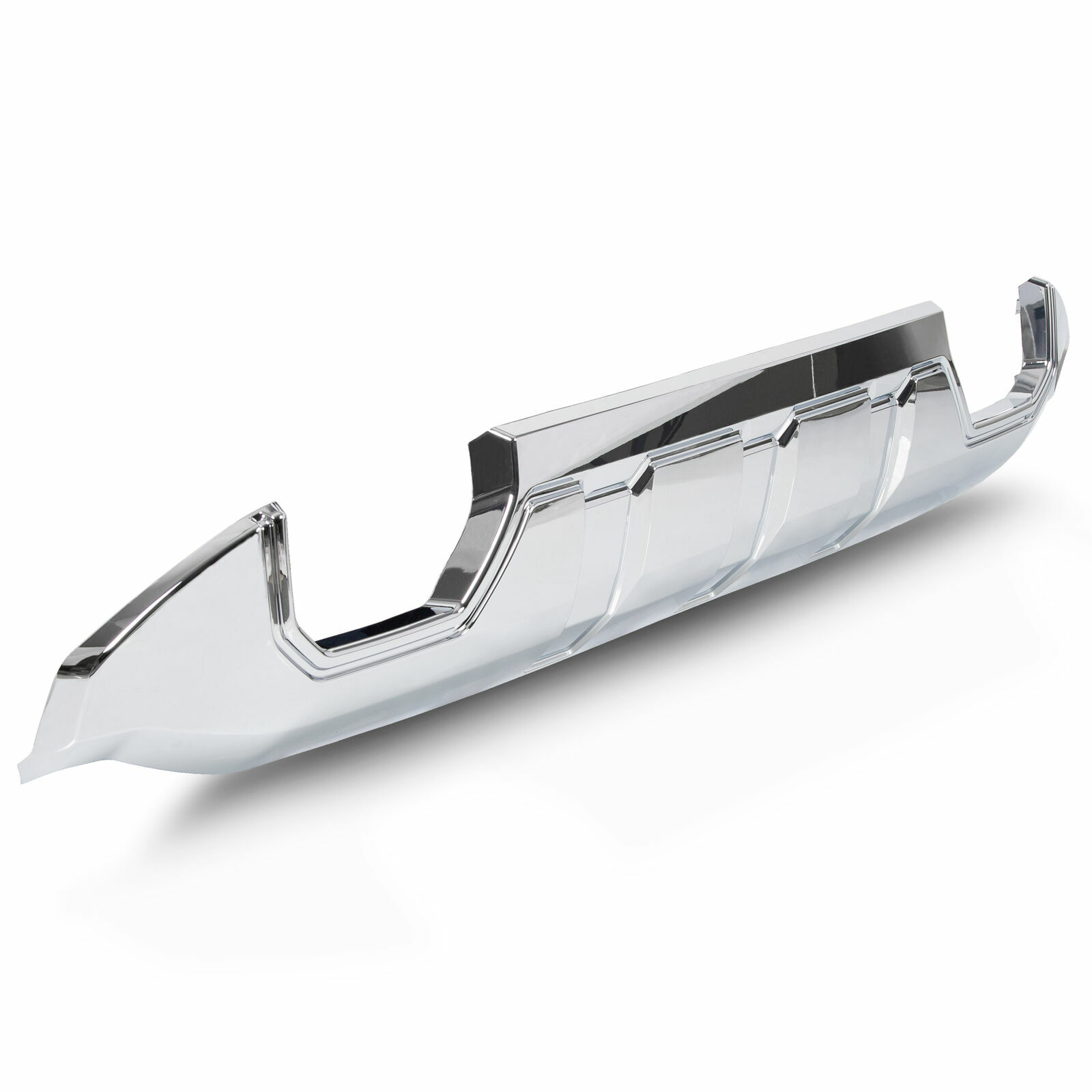 Fits 16-19 GMC Sierra 1500 Front Bumper Skid Plate Protective Armor Chrome