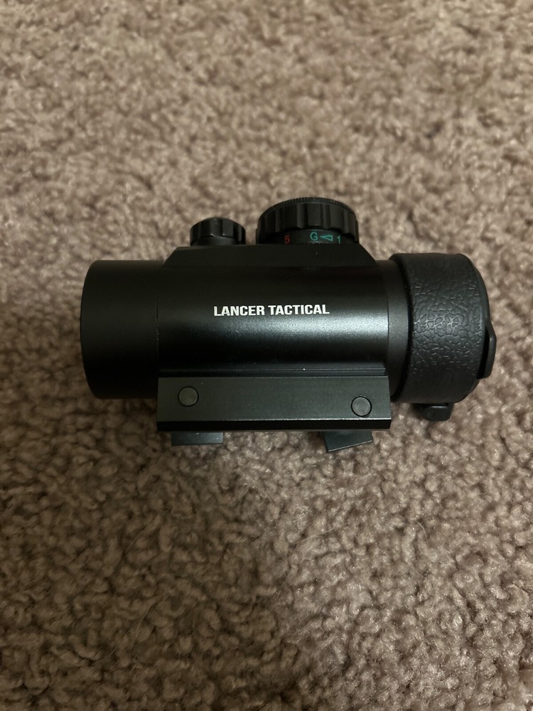 lancer tactical red/green dot airsoft gun scope.