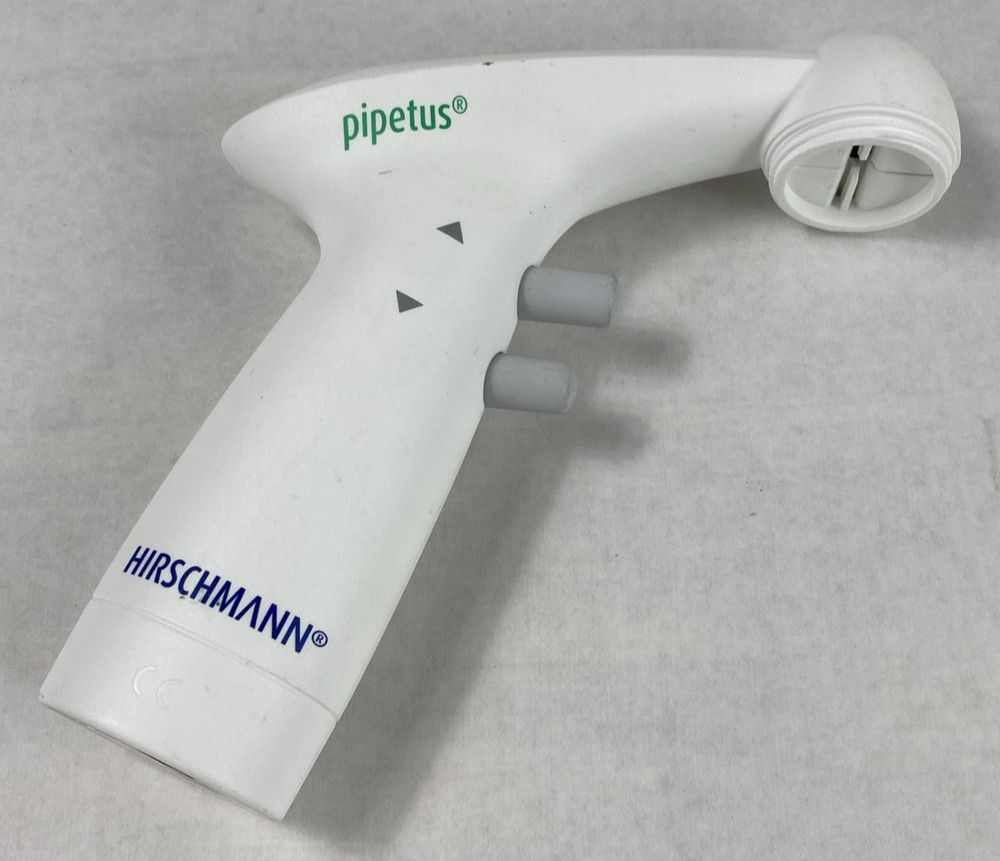 Hirschmann Pipetus Electronic Pipette Missing Head Attachment Untested
