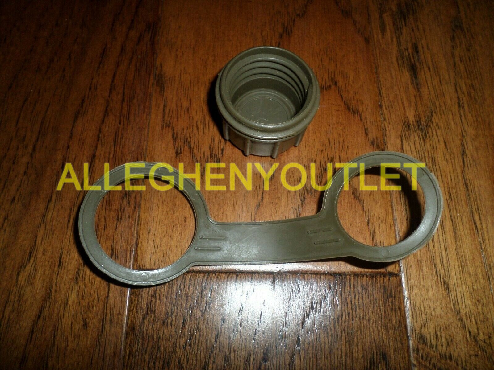 1 & 2 Quart Plastic Military Canteen Cap Made in USA OD Green NEW