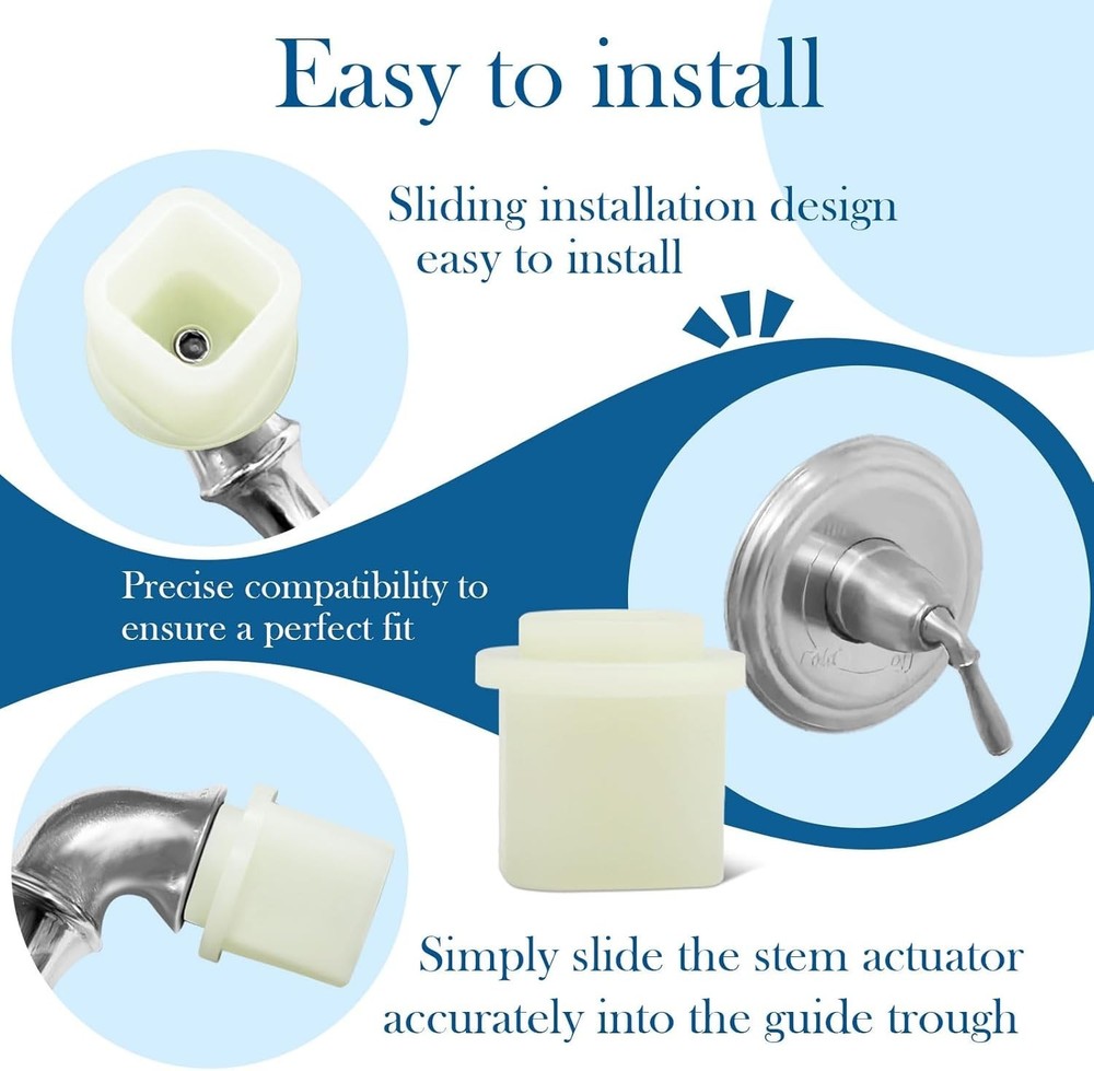 2 Pcs Stem Driver Replacement for Kohler Shower Handles, Devonshire Rite-Temp
