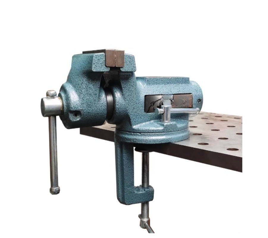Heavy-Duty Bench Vise Precision Clamping Bench Vise Multi-Function Parallel Jaw