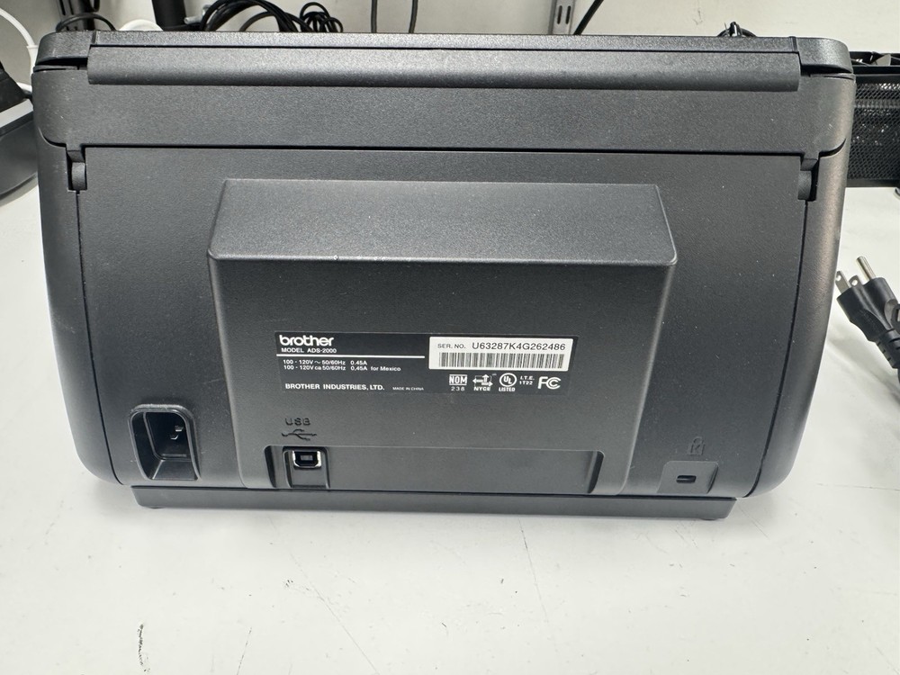 Brother ADS-2000 Document Scanner - High-Speed Compact