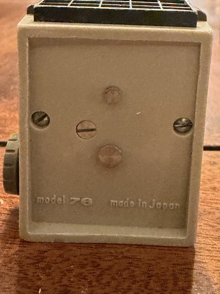 Vintage Bell & Howell Sunometer Light Meter Model 76