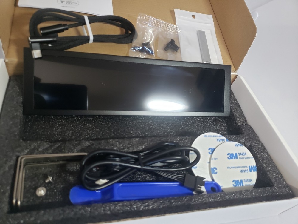 TURING Smart Screen - 8.8 Inch, IPS Panel, 1920x480, USB-C, PC Case Screen