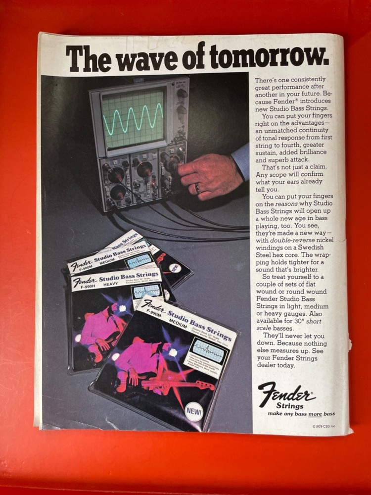 August 1979 TED NUGENT Guitar Player Magazine