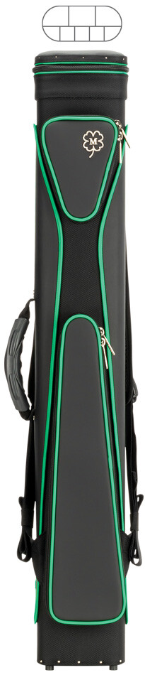 McDermott 3x5 Sport Pool Cue Case Black