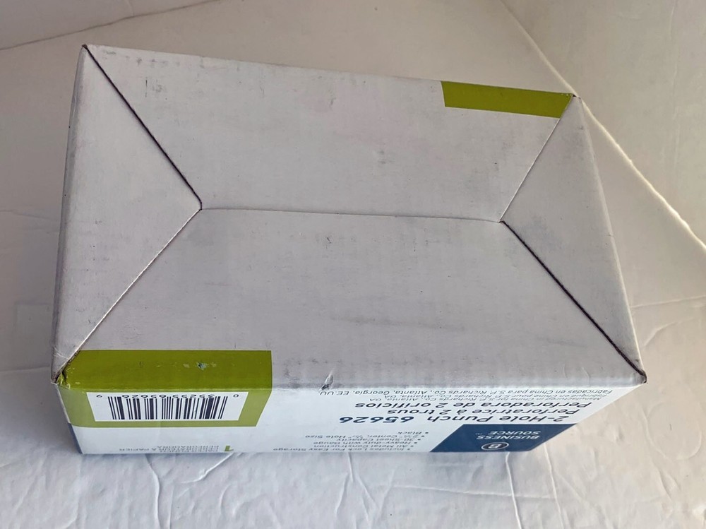 Business Source 2-Hole Punch 65626 30 Sheet Capacity