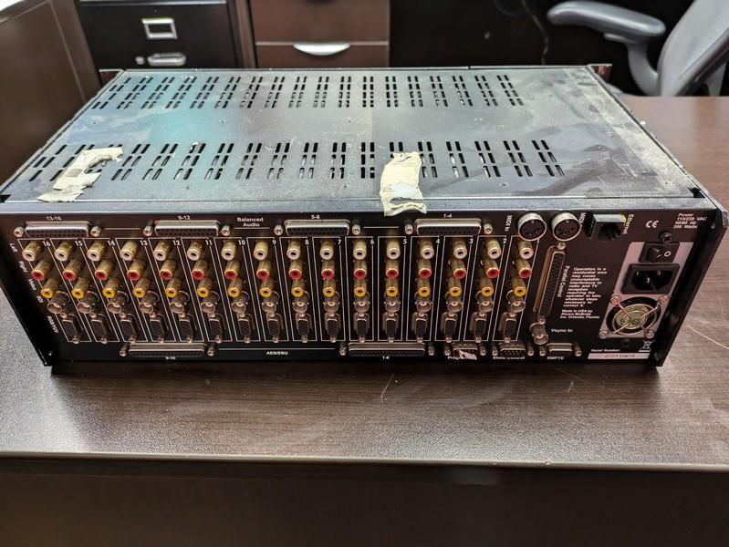 Alcorn McBride Video Binloop 16 Track Audio/Video Reproducer; Empty