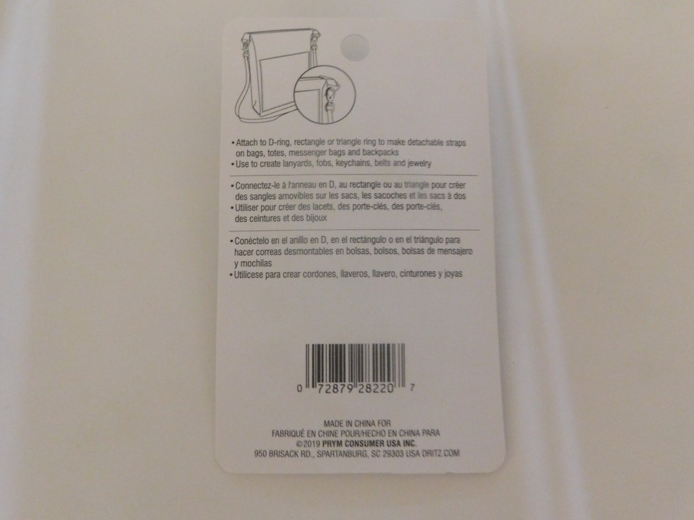 Dritz Swivel Hook Silver