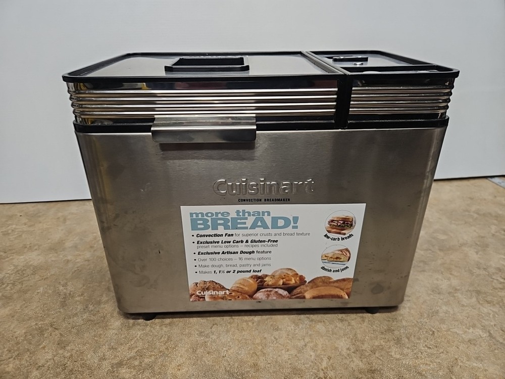 CUISINART CBK-200 Bread Maker 2-Pound Programmable Stainless Steel