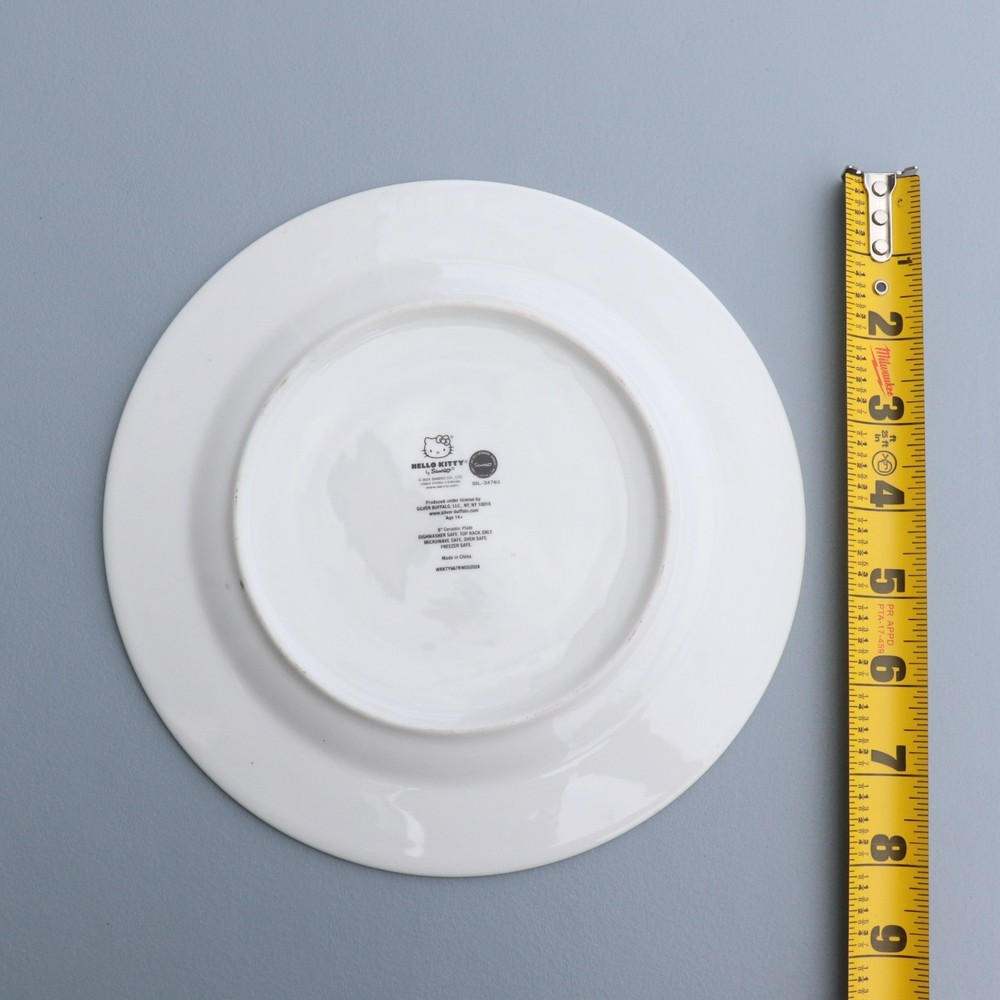 Hello Kitty Ceramic Plates 3 Pieces Halloween Pumpkin