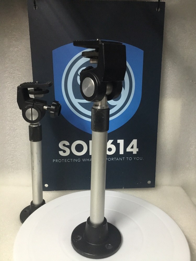 CCTV Security Camera Bracket W/ 12” Tall Wall /Ceiling Mount