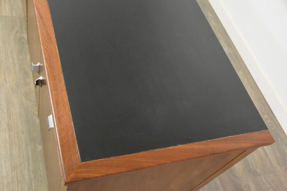 Walnut Mid Century Credenza