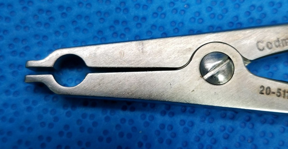 Codman 20-5115 Raney Applier Forceps