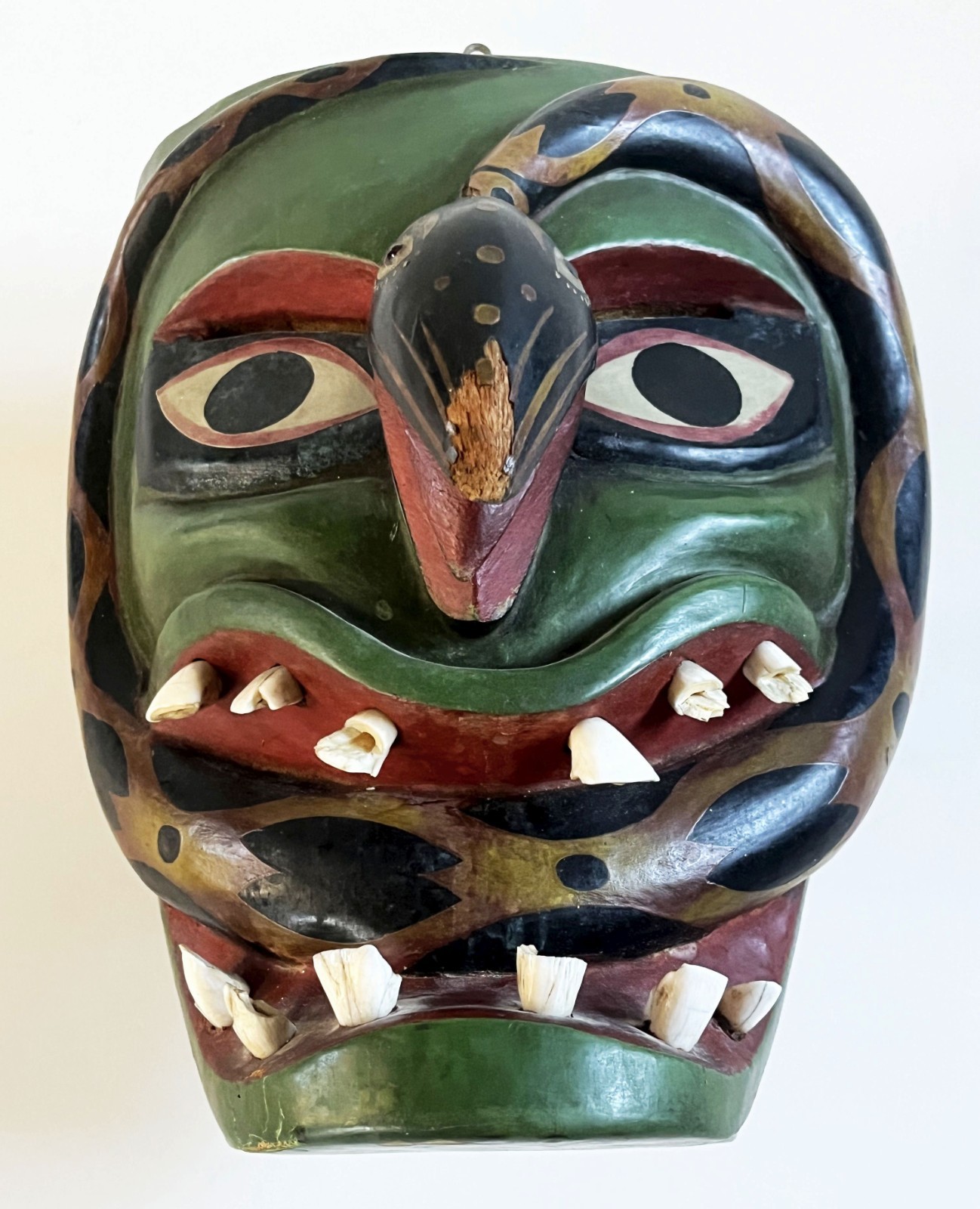 VICTORIANO SALGADO URUAPAN MICHOACAN XL 11" FECUNDIDAD FERTILITY WOOD MAQUE MASK