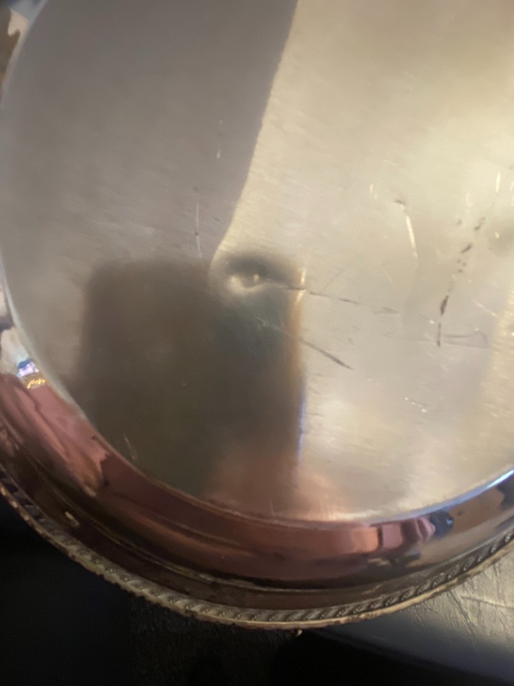 9" Sterling Silver Serving Bowl 195g