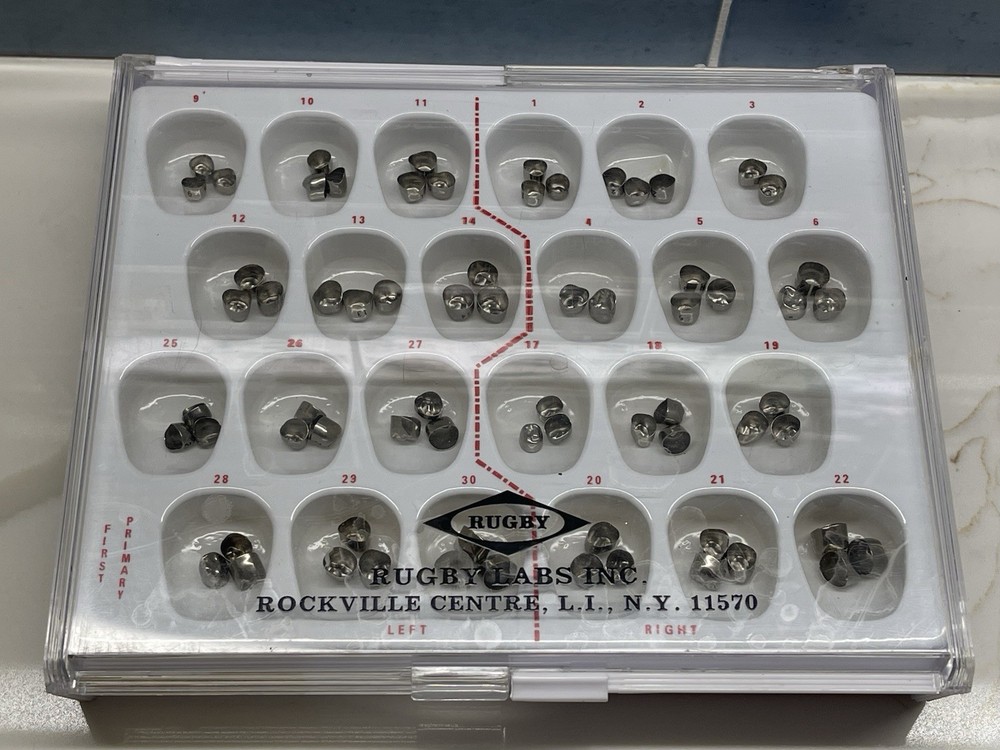 First Primary Molar Crowns by Rugby Labs