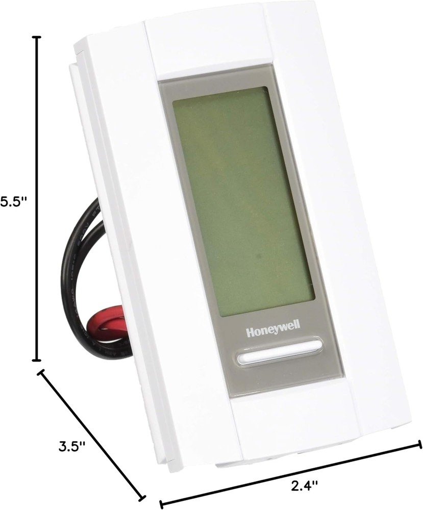 Digital 7-Day Programmable Thermostat with Backlit Display for Electric Heating