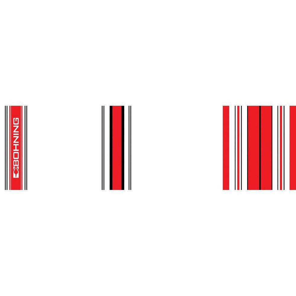 Bohning Arrow Wrap Crested Red 7" Standard 12 Pack