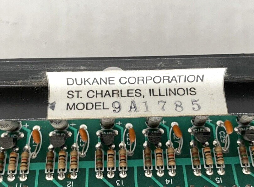 Dukane 9A1785 Intercom Switch Bank - Untested