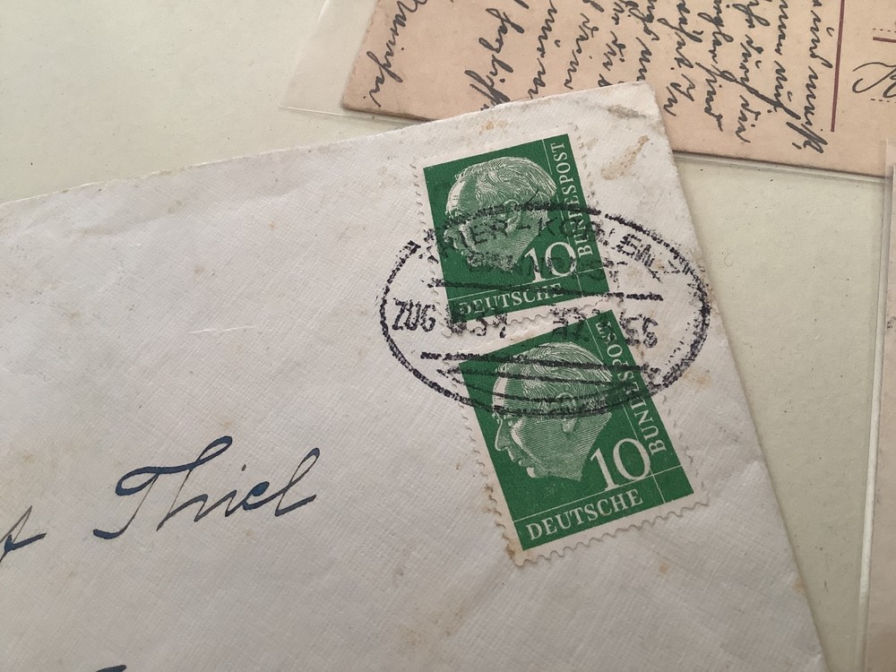 Germany Bahnpost Railway post 3 stamps covers Ref A428