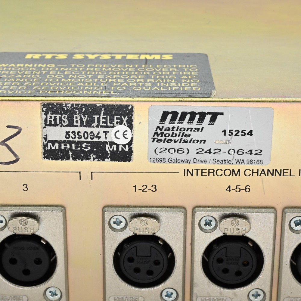 RTS Systems SAP1626 TW Intercom System Source Assign Panel