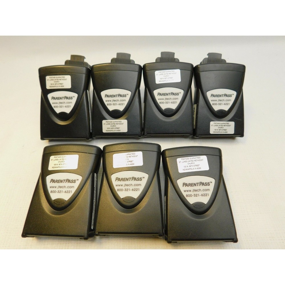Jtech Parent Pass Pagers (Untested) J Tech parent pass