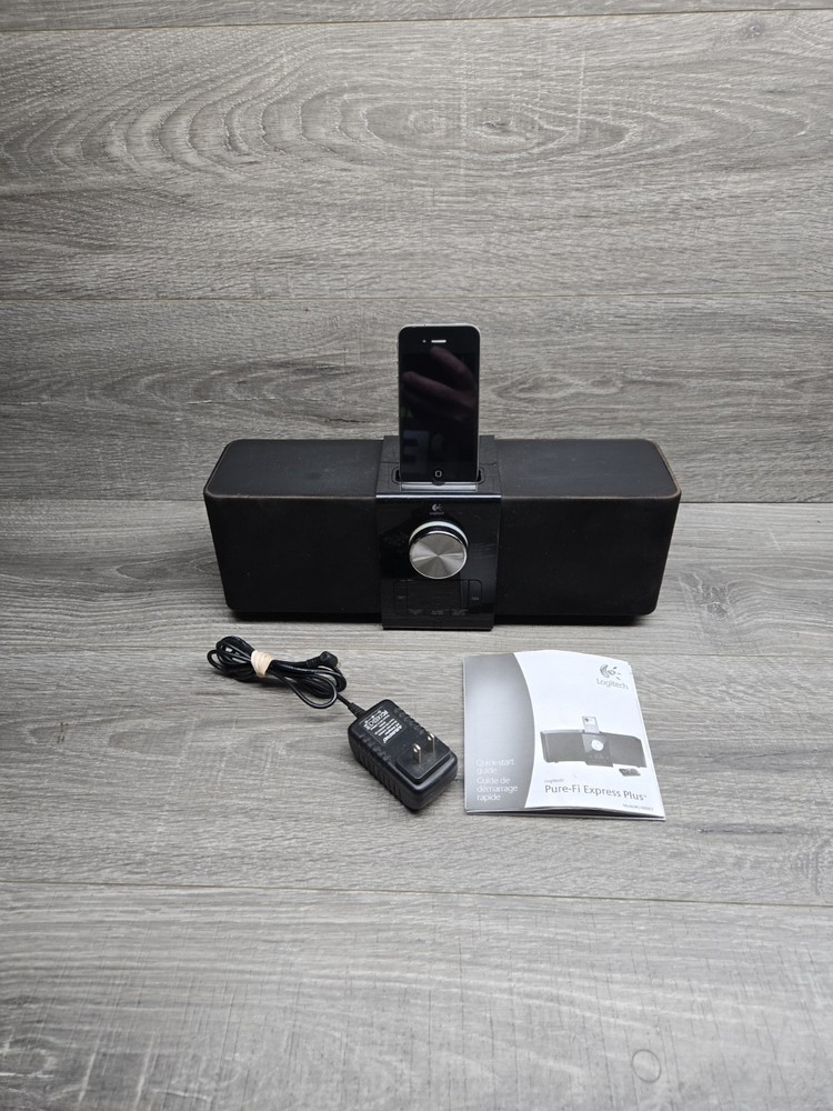 Logitech Pure-Fi Express Plus Speaker System for iPhone 4