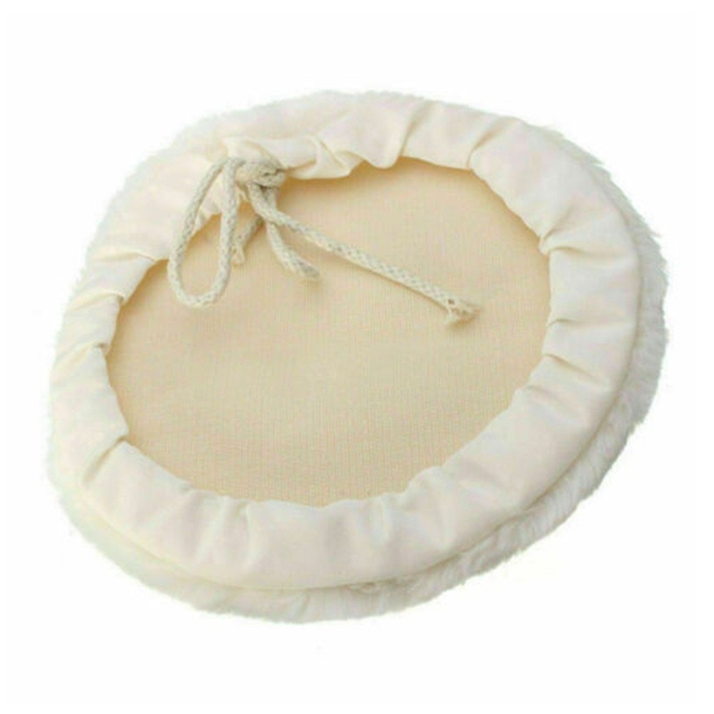 3 Pcs Buffing Pads 7inch Bonnet Buffer Buffing Car Lambs Pad High Quality