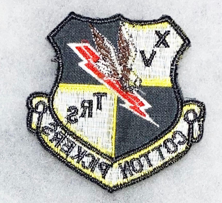 USAF 15th Tactical Recon Squadron Theatre Made Squadron Patch