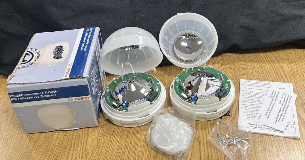 2- ❌Bosch DS9360 Panoramic Motion Sensor for Security Systems Used Untested