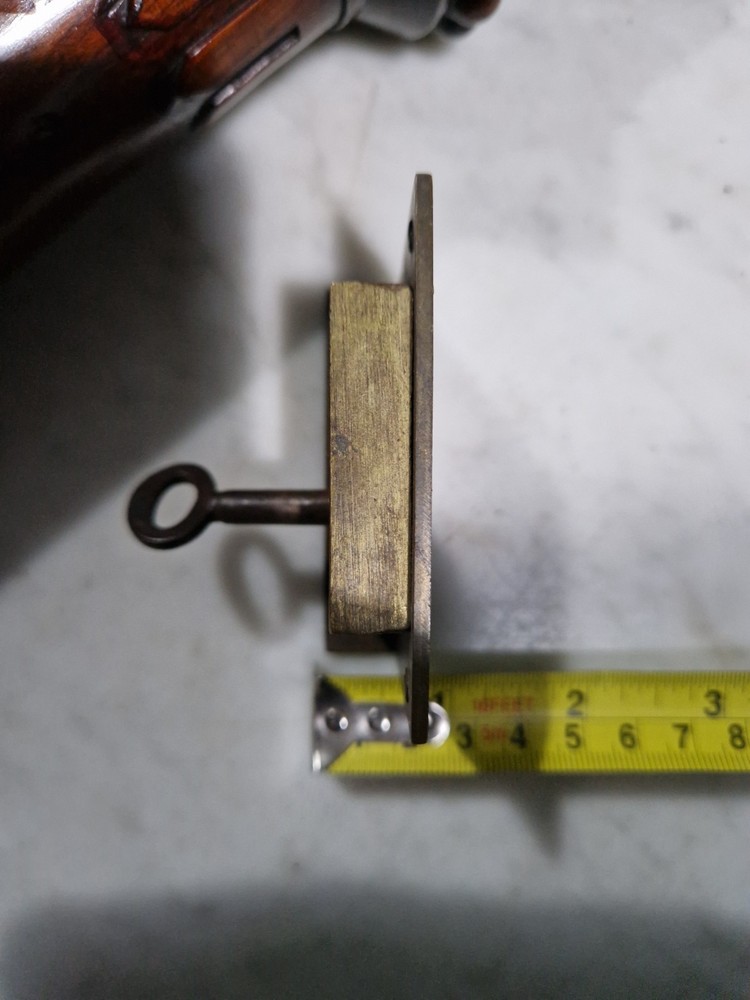 Vintage Working Lock With Key