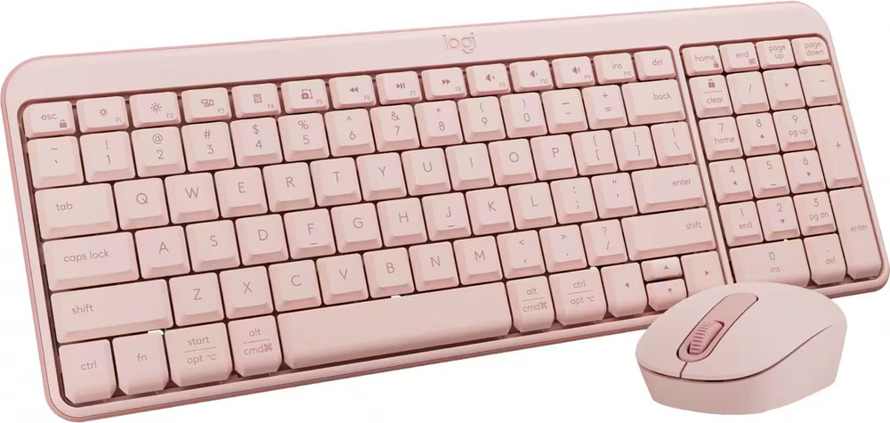 Logitech - MK250 Full-size Bluetooth Wireless Keyboard and Mouse Combo for Wi...