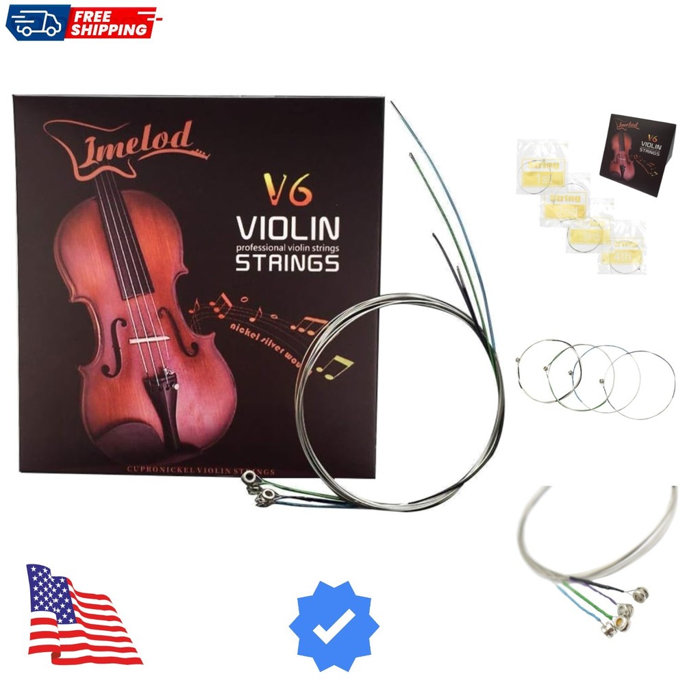 Violin strings Universal Full Set G-D-A-E violin Fiddle String Strings Steel ...