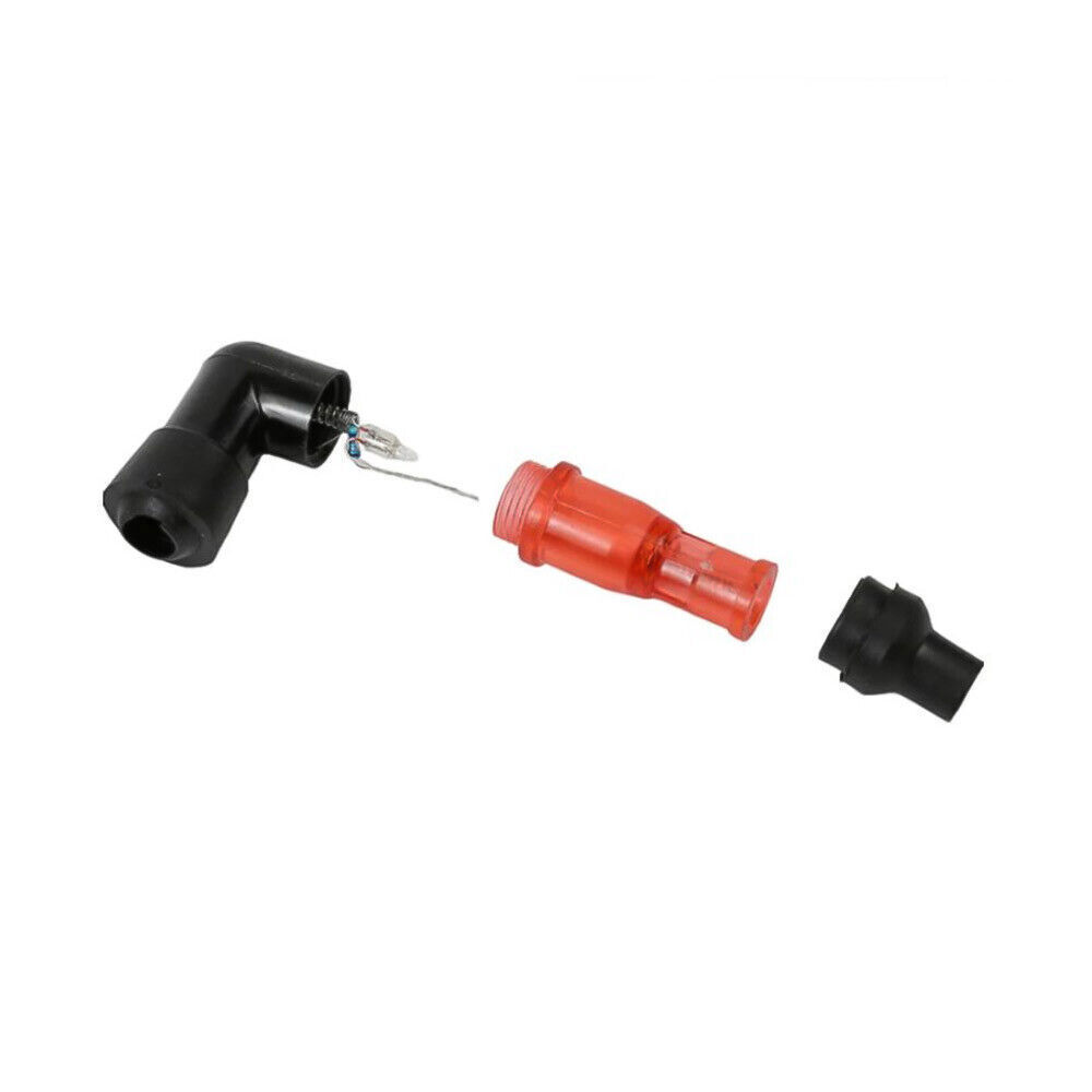 Universal Motorcycle Flash Spark Plug Cap Ignition High Pressure Cap Accessories