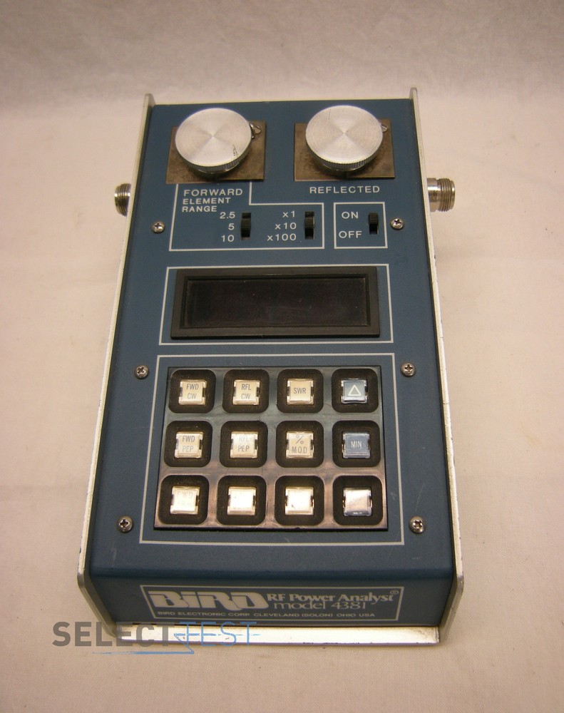 BIRD 4381 RF POWER ANALYST, WATTMETER (REF:040)