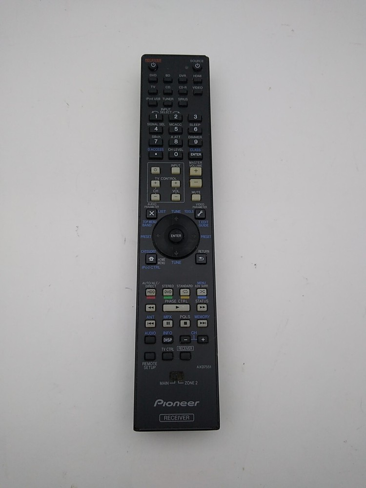 Pioneer 00121B Remote Controller - Untested - Free Shipping