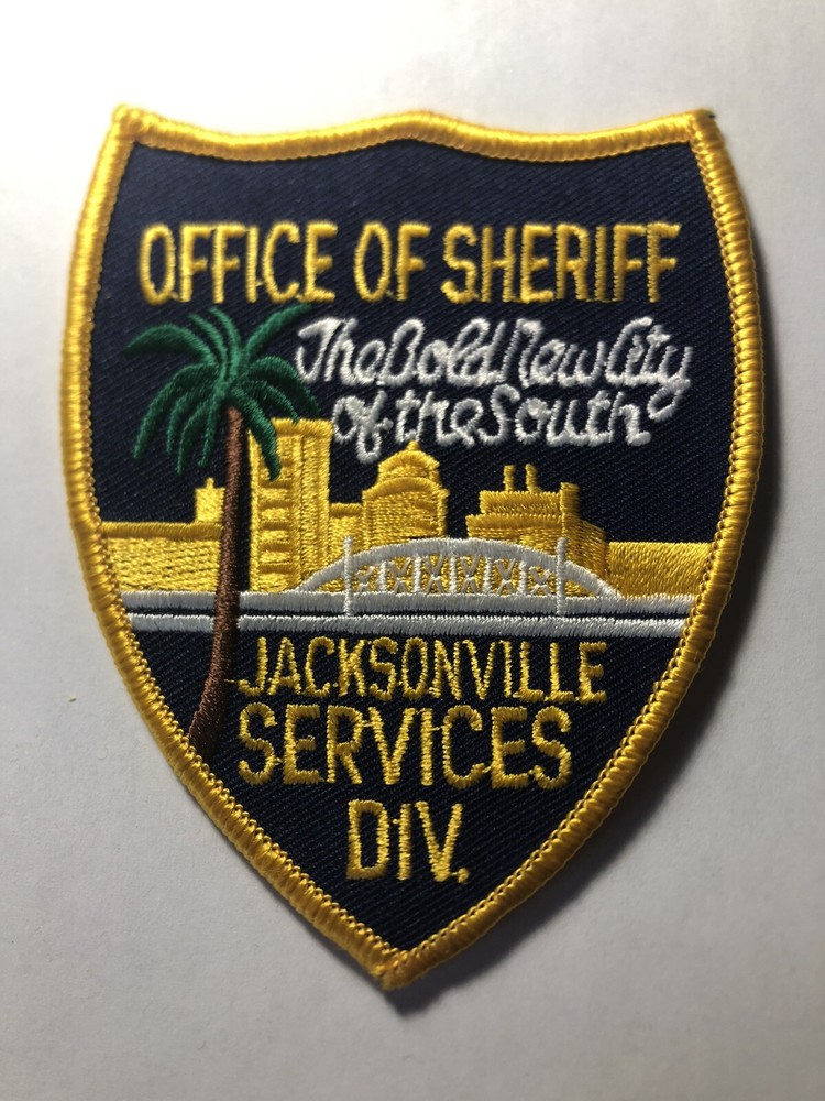 Jacksonville Florida Sheriff Patch ~ Services Division