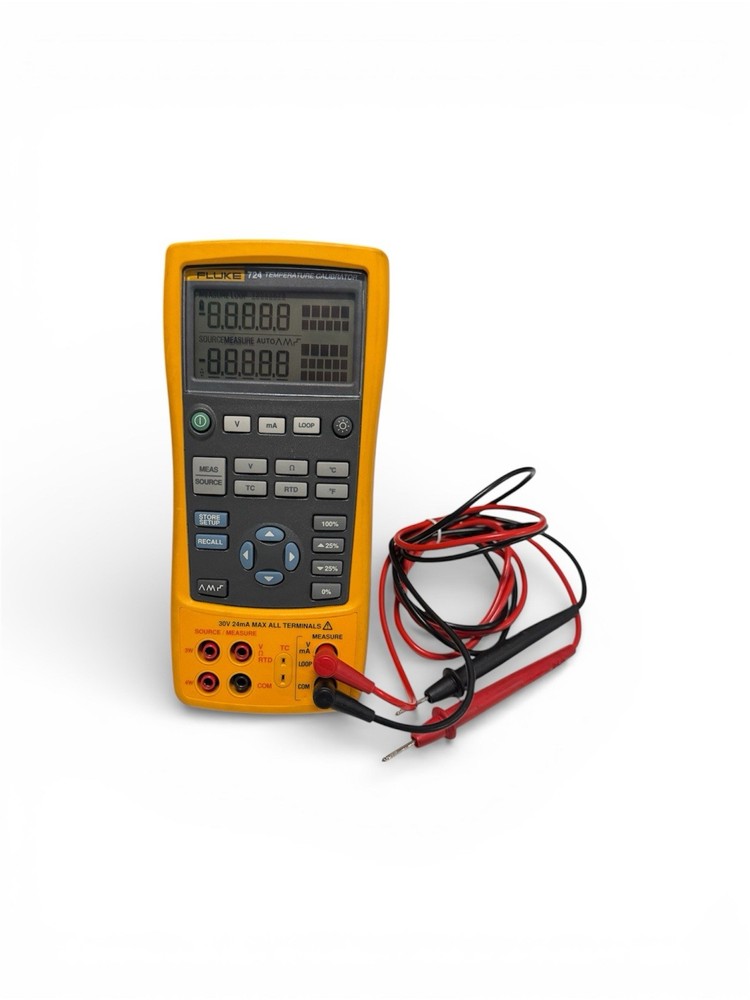 FLUKE 724 PROCESS AND TEMPERATURE CALIBRATOR