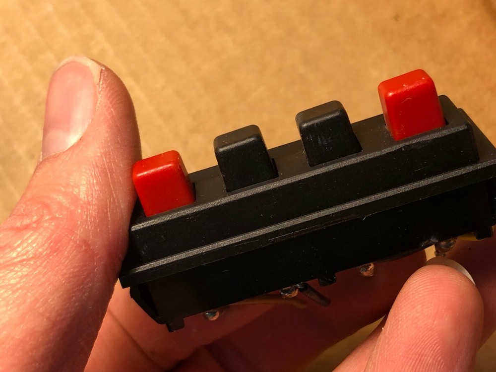 Sanyo Plus A35 SPEAKER TERMINALS great condition (qty available)