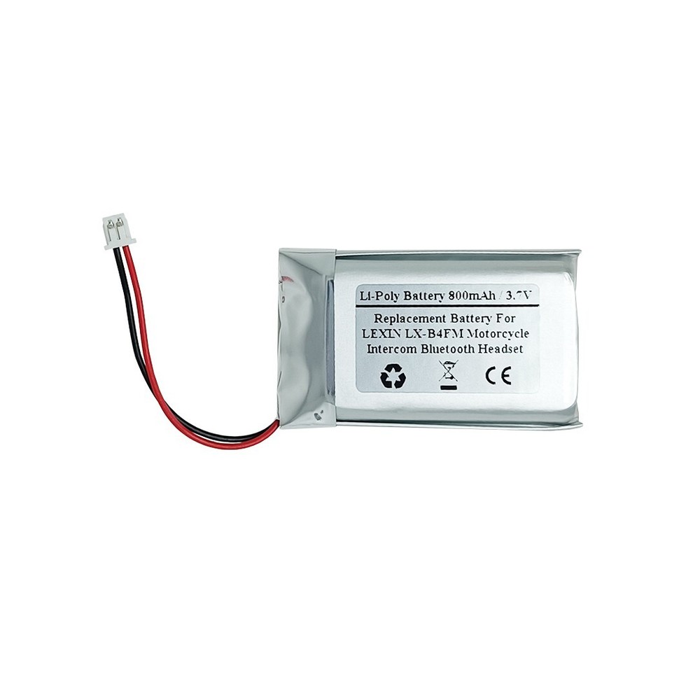 Battery For LEXIN LX-B4FM Motorcycle Intercom Bluetooth Headset,Helmet Intercom